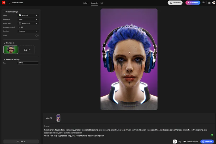 Render-to-Video Pipeline — 3D Asset Automation + Scalable Motion System — Firefly — Image to Video